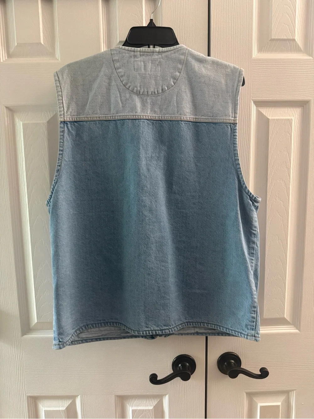 Palace Light Blue Denim Utility Vest